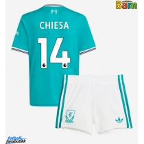 Liverpool Federico Chiesa #14 Tredjedraktsett Barn 2025-26 Kortermet (+ Korte bukser)